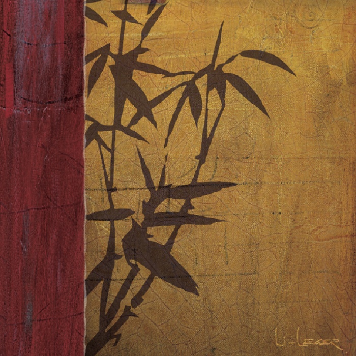 Modern Bamboo I painting - Don Li-Leger Modern Bamboo I art painting